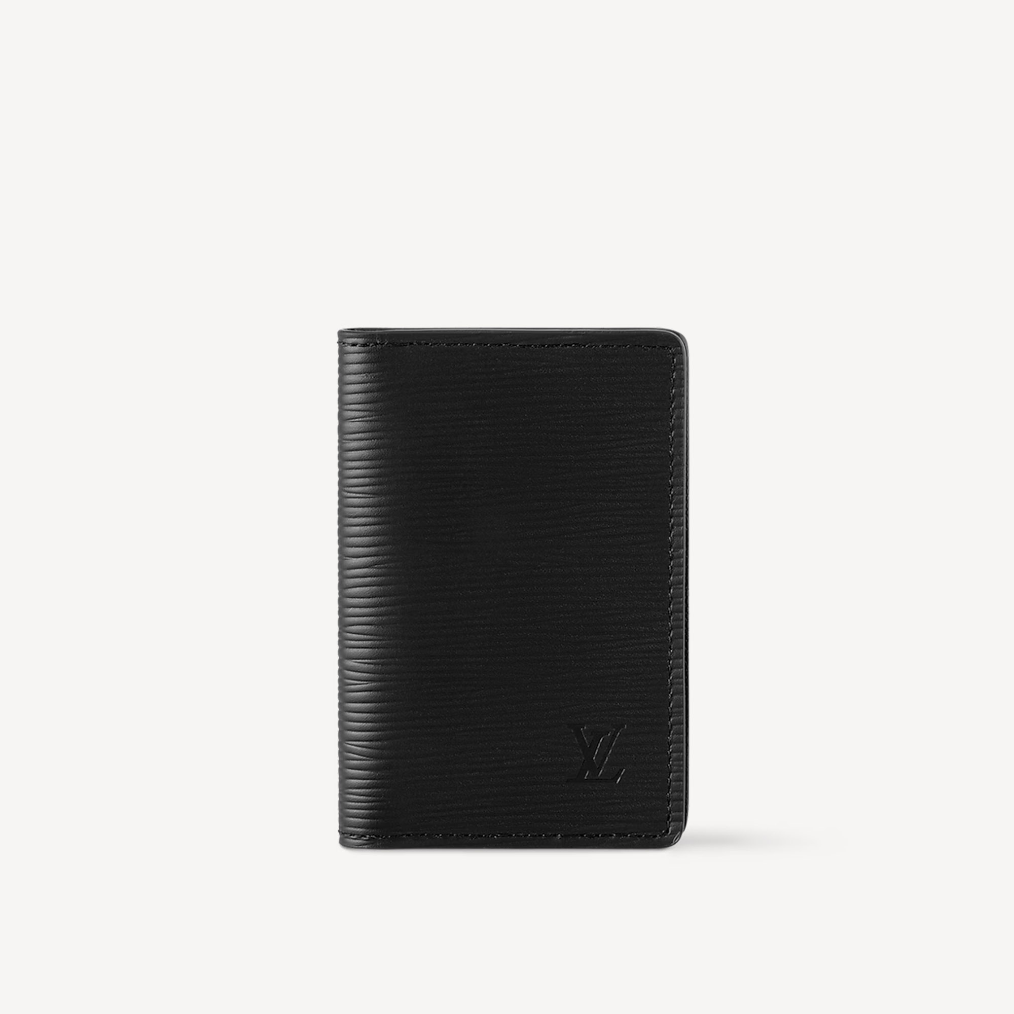LOUIS VUITTON POCKET ORGANIZER BLACK 3-02