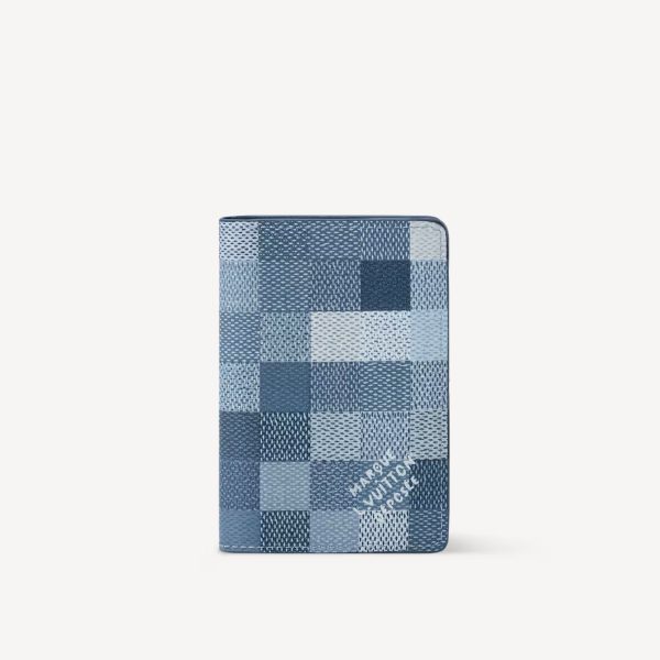 LV POCKET ORGANIZER (INDIGO)