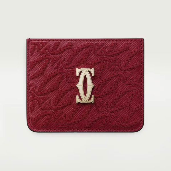 CARD HOLDER, C DE CARTIER